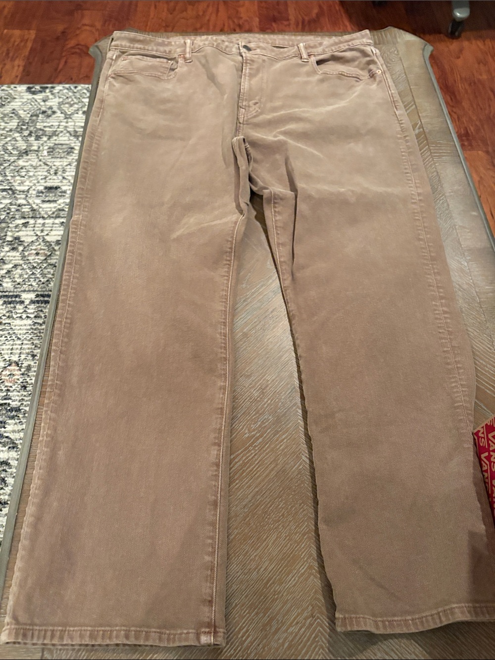 Men's Classic Straight-Fit kakhi Jean 42x32